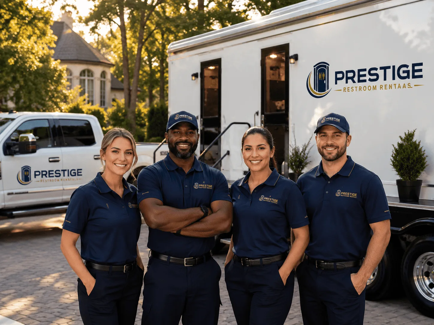 Trusted Luxury Portable Restrooms company in Valdez, NM